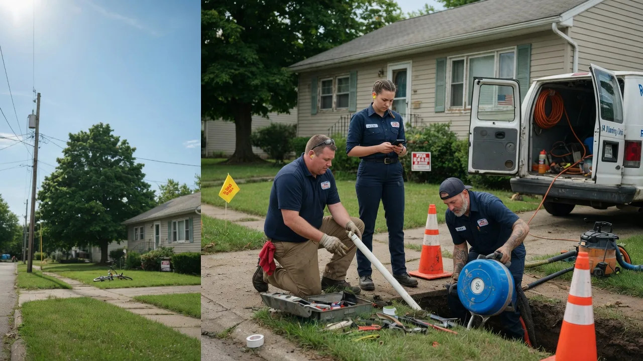 Sewer Line Repair in Brookville, KS near me